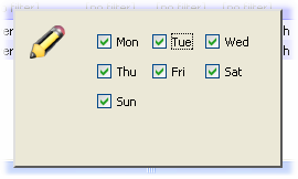 Cool Wave Panel Day of Week